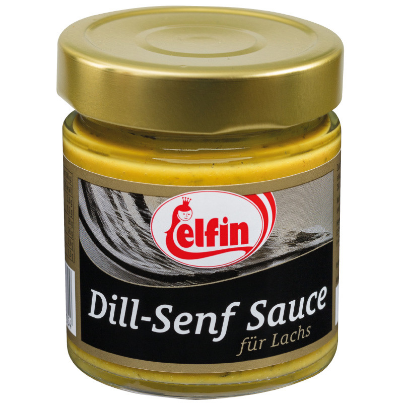 Elfin Dill Senfsauce 200 g ideale Sauce fuer Lachs kaufen